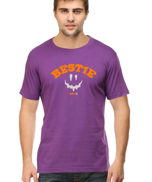 👯♀️ Bestie Gen-Z Funny Graphic Printed T-Shirts for Men & Women (S to 5XL) 🛒 | Manmarzee