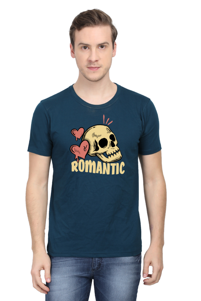 Love Beyond the Grave: Unisex Romantic Skull Tee (S-3XL) 🇮🇳 Embrace the Darkness, Find Light in Love ❤️ Love Beyond the Grave: Unisex Romantic Skull Tee (S-3XL) 🇮🇳 Embrace the Darkness, Find Light in Love ❤️ - Image 2