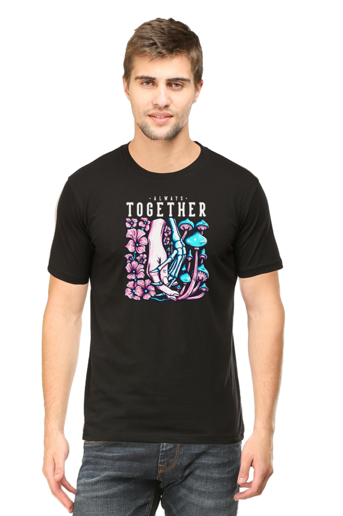 Bones Entwined: Unisex "Forever Love" Skeleton Tee (S-3XL) 🇮🇳☠️ Celebrate Beyond Time, Love Beyond the Veil Bones Entwined: Unisex "Forever Love" Skeleton Tee (S-3XL) 🇮🇳☠️ Celebrate Beyond Time, Love Beyond the Veil