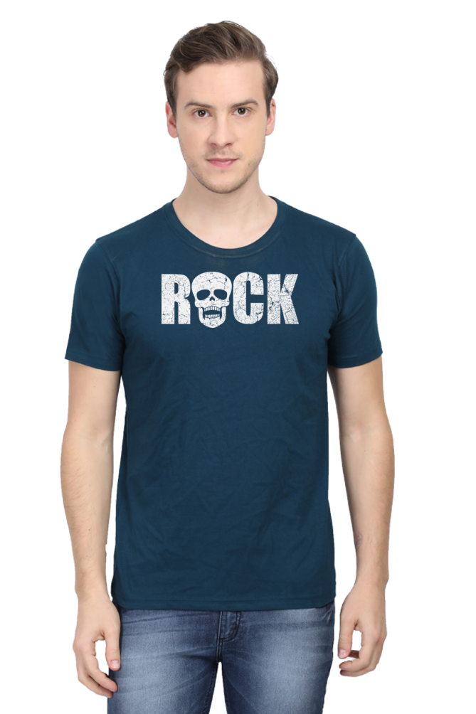 Rock the Bone: Unisex Skull Typography Tee (S-3XL) 🇮🇳 Own the Darkness, Let Your Spirit Roar Rock the Bone: Unisex Skull Typography Tee (S-3XL) 🇮🇳 Own the Darkness, Let Your Spirit Roar - Image 2