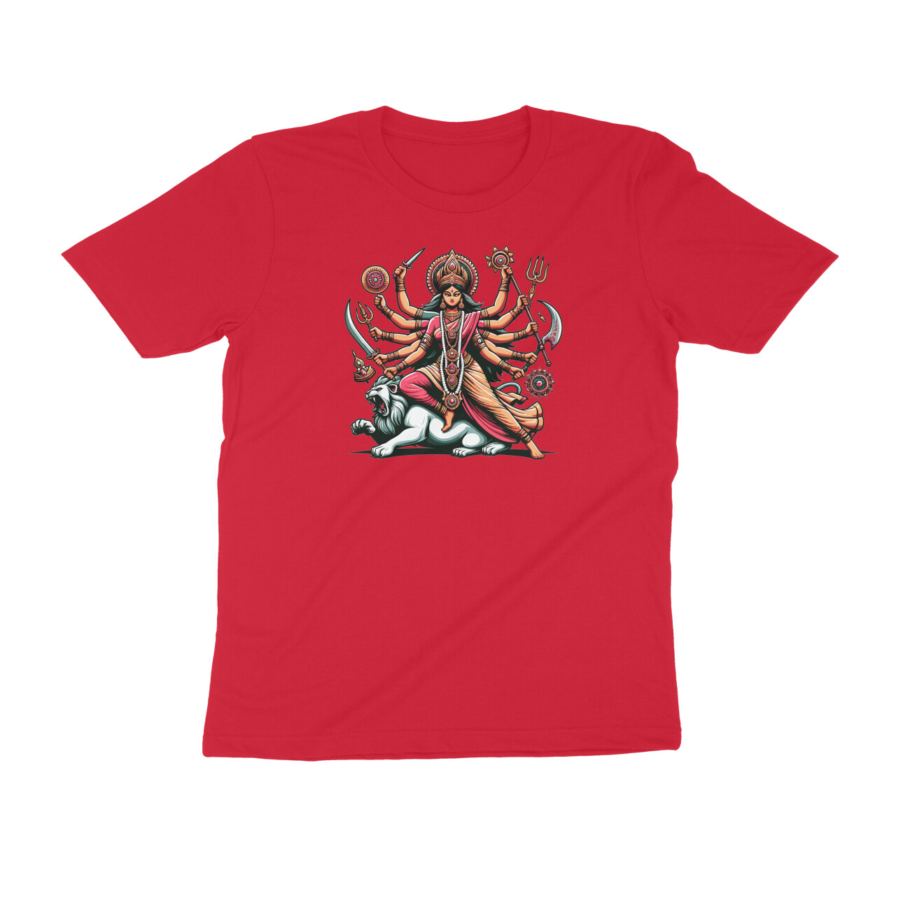 Maa Durga's Blessings: Empowering Tees for Divine Warriors (S-5XL) 🇮🇳 Maa Durga's Blessings: Empowering Tees for Divine Warriors (S-5XL) 🇮🇳 - Image 3