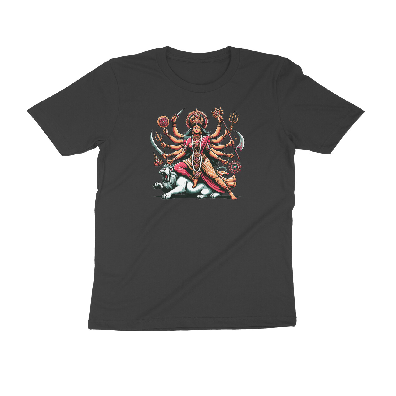 Maa Durga's Blessings: Empowering Tees for Divine Warriors (S-5XL) 🇮🇳 Maa Durga's Blessings: Empowering Tees for Divine Warriors (S-5XL) 🇮🇳 - Image 4