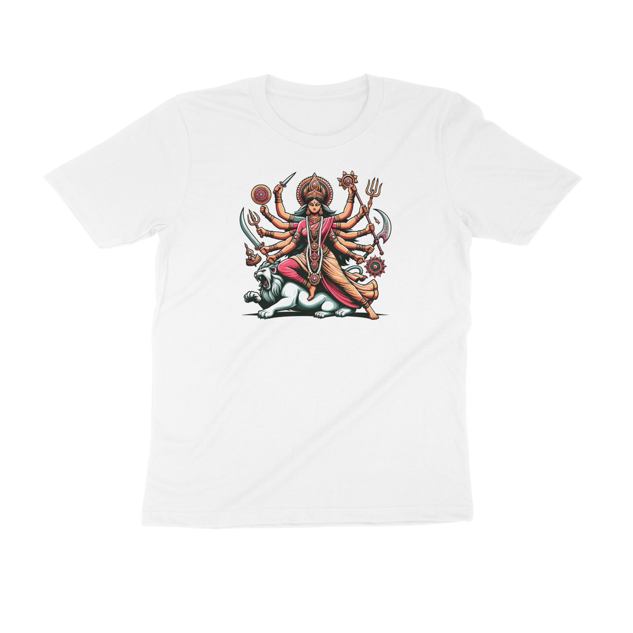 Maa Durga's Blessings: Empowering Tees for Divine Warriors (S-5XL) 🇮🇳 Maa Durga's Blessings: Empowering Tees for Divine Warriors (S-5XL) 🇮🇳 - Image 5