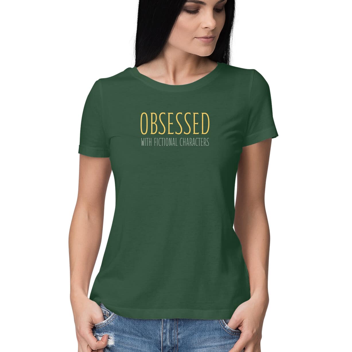 Obsessed AF with Fictional Baes | Graphic Tee + Illustration | Manmarzee Obsessed AF with Fictional Baes | Graphic Tee + Illustration | Manmarzee - Image 3