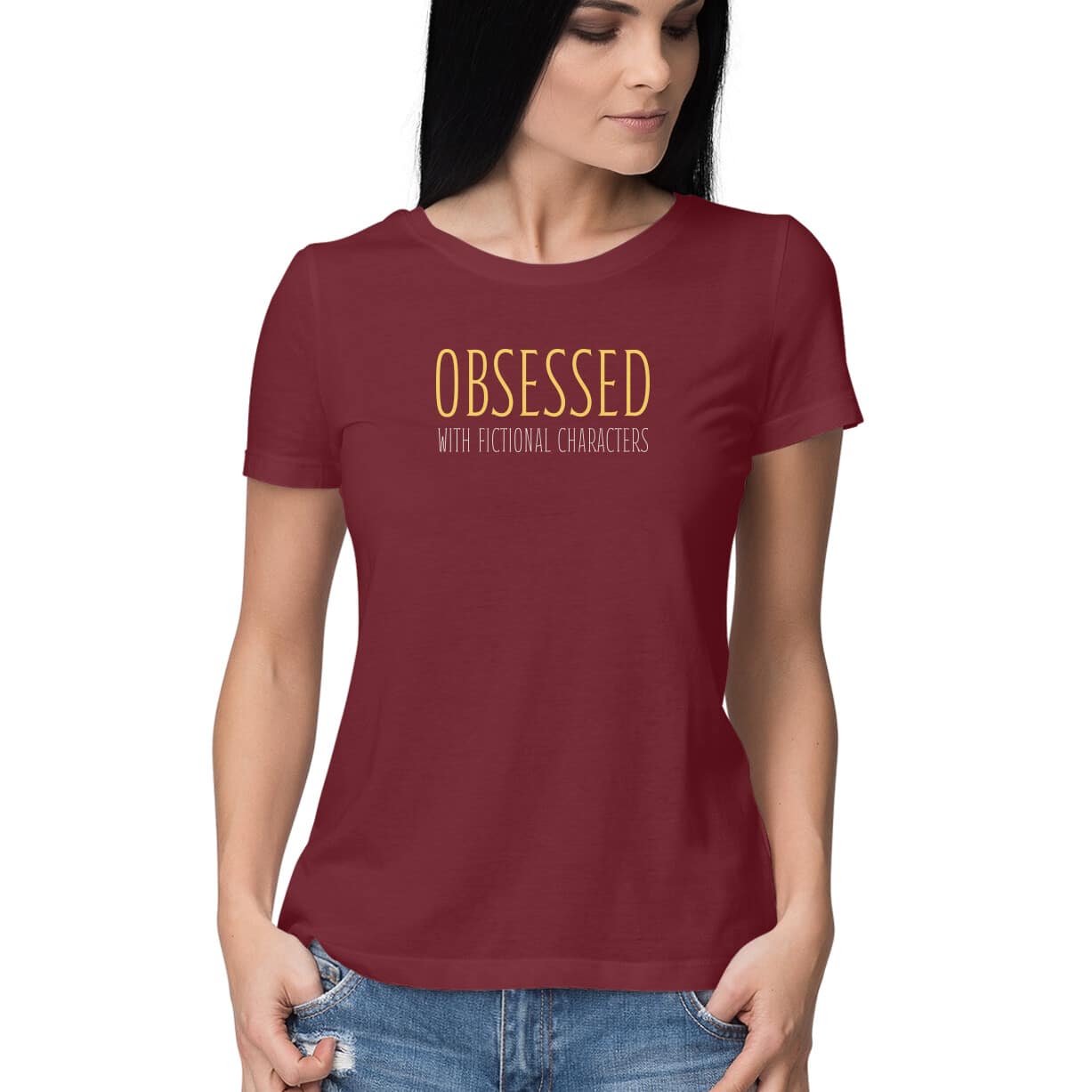 Obsessed AF with Fictional Baes | Graphic Tee + Illustration | Manmarzee Obsessed AF with Fictional Baes | Graphic Tee + Illustration | Manmarzee - Image 5