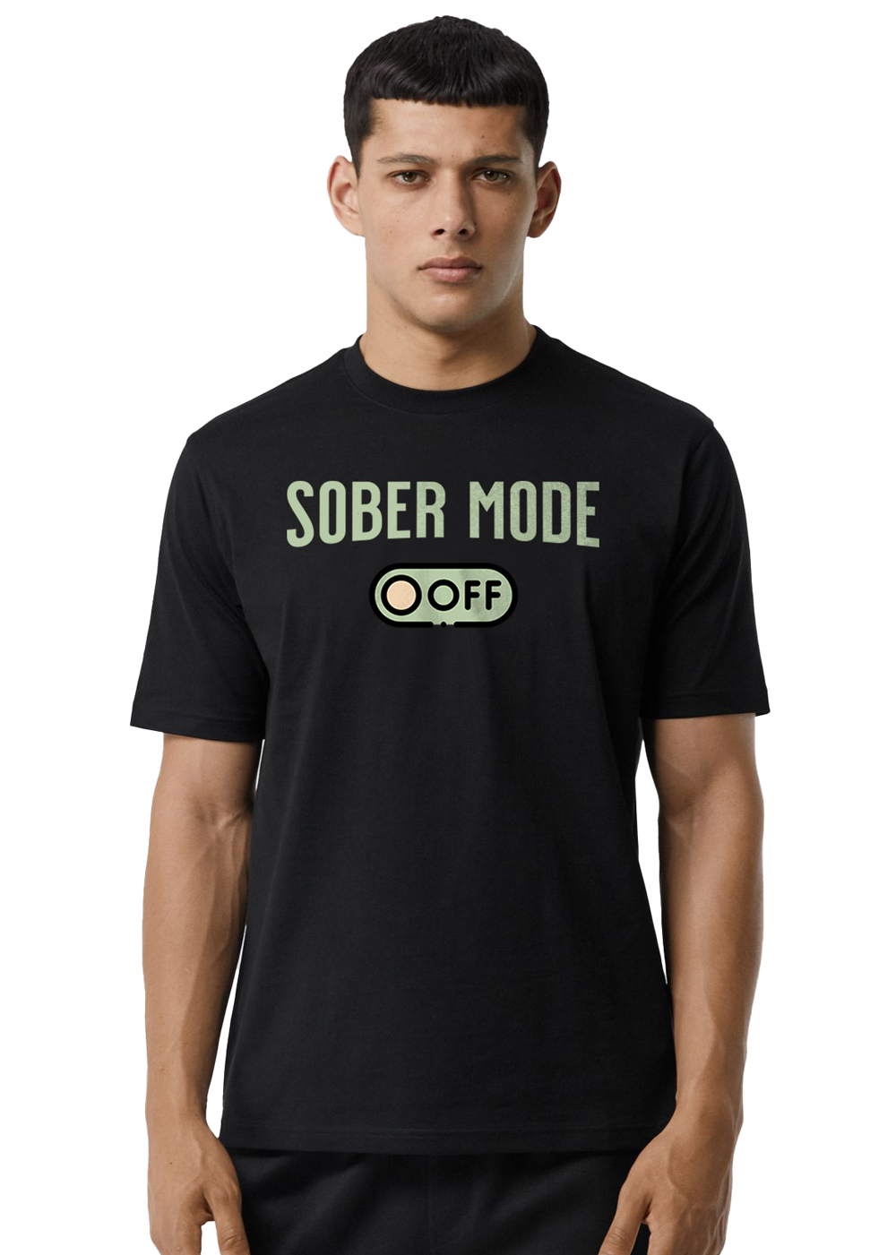 Sober Mode Off - Funny Alcohol T-Shirts for Party Lovers | Premium Fabric | Sizes S to 5XL | Available in Black 🖤 Sober Mode Off - Funny Alcohol T-Shirts for Party Lovers | Premium Fabric | Sizes S to 5XL | Available in Black 🖤