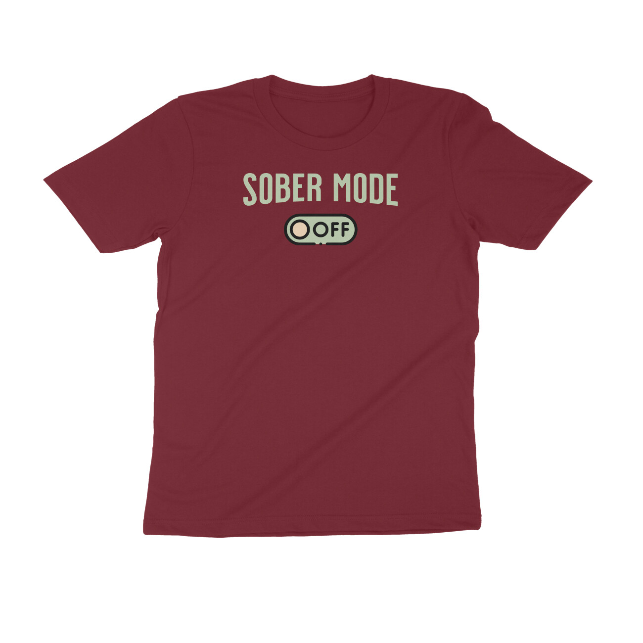 Sober Mode Off - Funny Alcohol T-Shirts for Party Lovers | Premium Fabric | Sizes S to 5XL | Available in Black 🖤 Sober Mode Off - Funny Alcohol T-Shirts for Party Lovers | Premium Fabric | Sizes S to 5XL | Available in Black 🖤 - Image 2