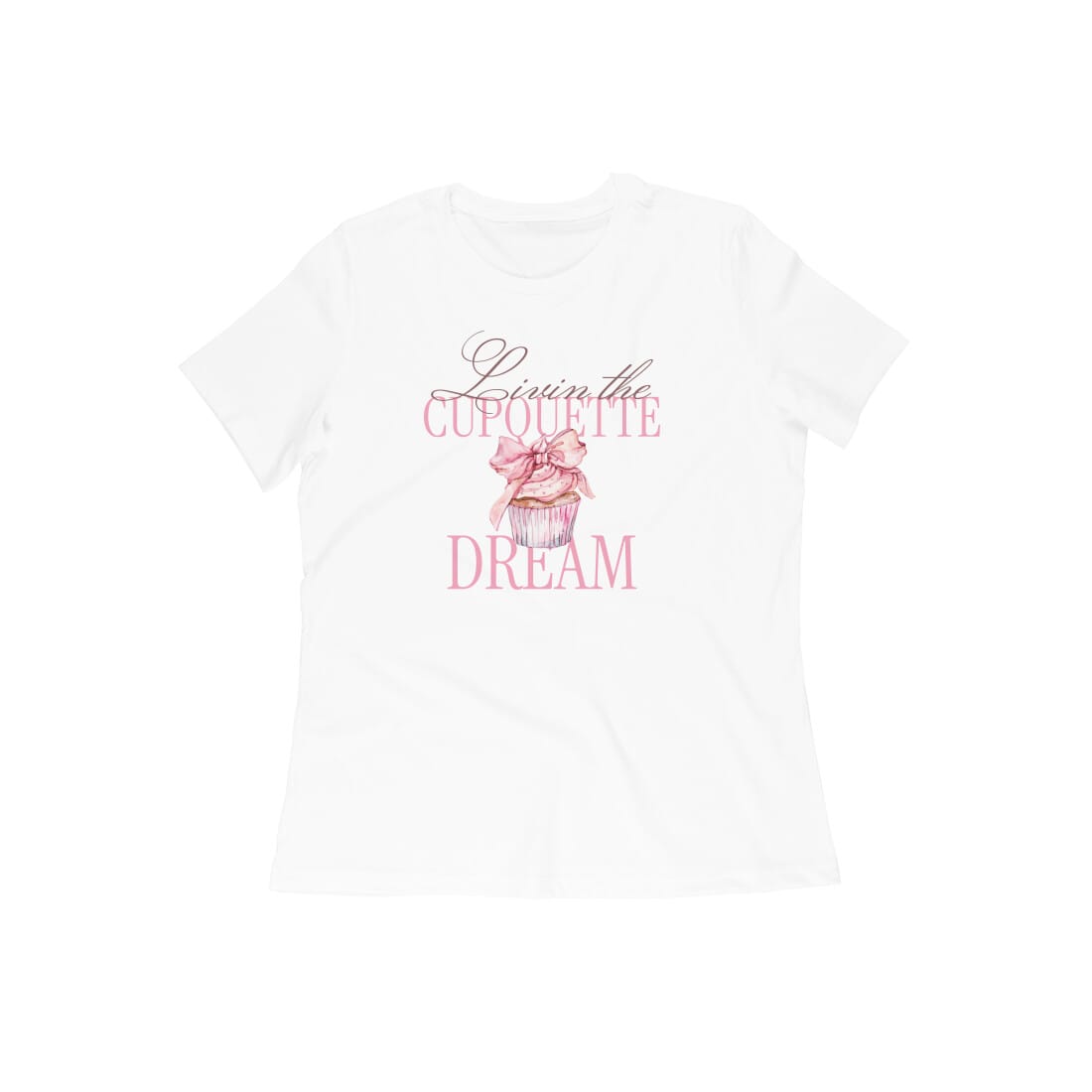 "Livin' the Coquette Dream 🎀 | Coquette T-Shirts for Women | Women India" "Livin' the Coquette Dream 🎀 | Coquette T-Shirts for Women | Women India" - Image 2