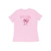"Just A Girl Loves Pink 🎀 | Coquette Graphic Printed T-Shirt | Women India"