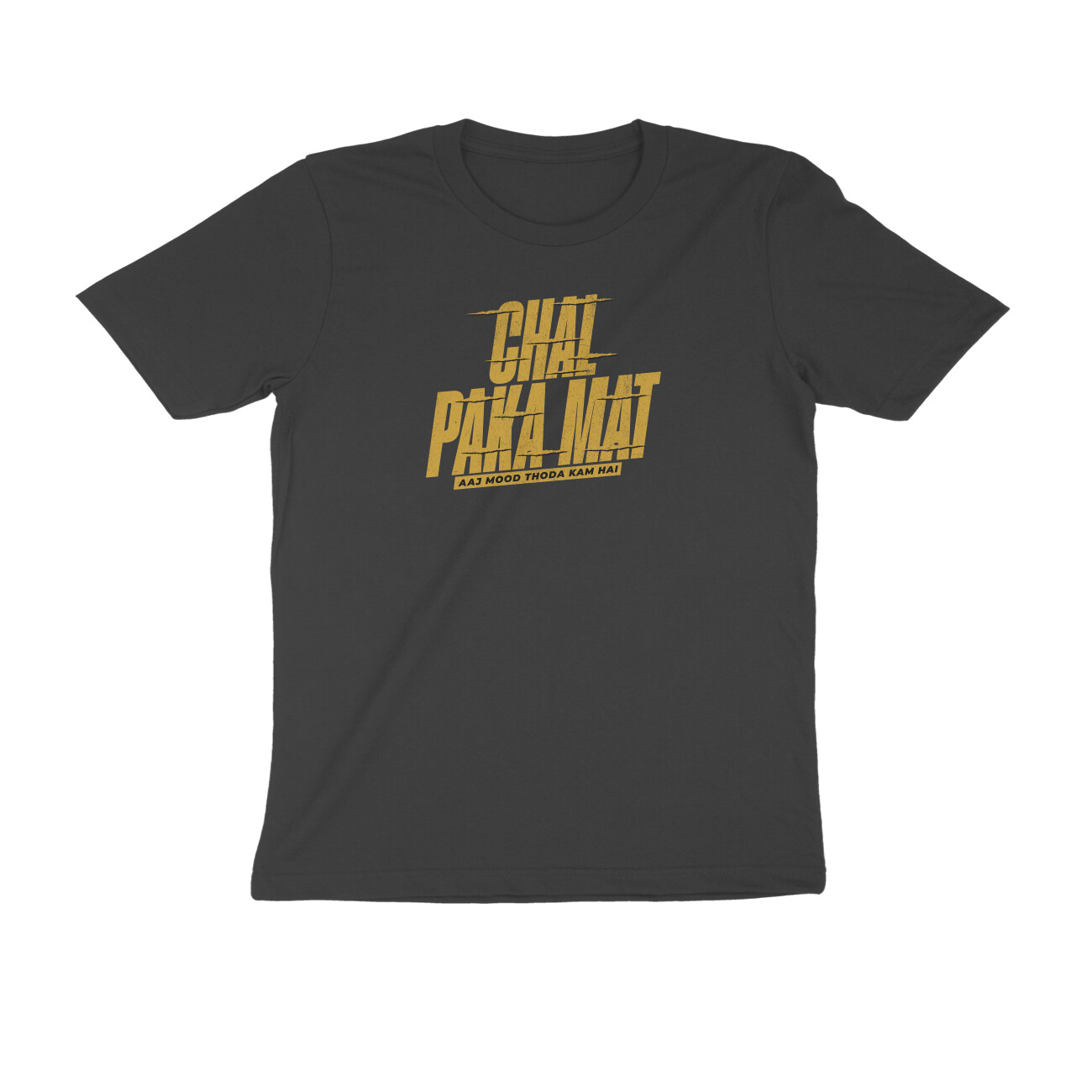 Hindi T Shirt for Men "Chal Paka Mat" 🤣 Funny Hindi Quotes T-Shirt for Girls & Boys | S-5XL | White Color | 100% Cotton | Hindi Dialogue T-Shirt | Hindi T Shirt Online | India Hindi T Shirt for Men "Chal Paka Mat" 🤣 Funny Hindi Quotes T-Shirt for Girls & Boys | S-5XL | White Color | 100% Cotton | Hindi Dialogue T-Shirt | Hindi T Shirt Online | India - Image 4