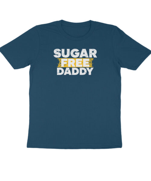 Shop the Best Funny and Sarcastic T-shirts for Men and Women at Manmarzee – The Ultimate Online T-shirt Store in India Sugar Free Daddy Funny Typography Printed T Shirt for Men & Women – Manmarzee