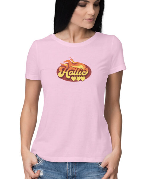 Shop the Best Funny and Sarcastic T-shirts for Men and Women at Manmarzee – The Ultimate Online T-shirt Store in India Hottie Funny Graphic Printed T Shirt for Women – Manmarzee