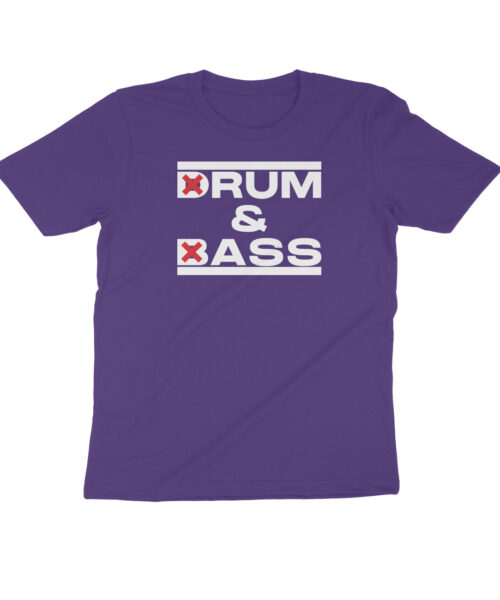 Shop the Best Funny and Sarcastic T-shirts for Men and Women at Manmarzee – The Ultimate Online T-shirt Store in India Alternative view of Drum & Bass Funny Music Printed T Shirt for Men & Women – Manmarzee