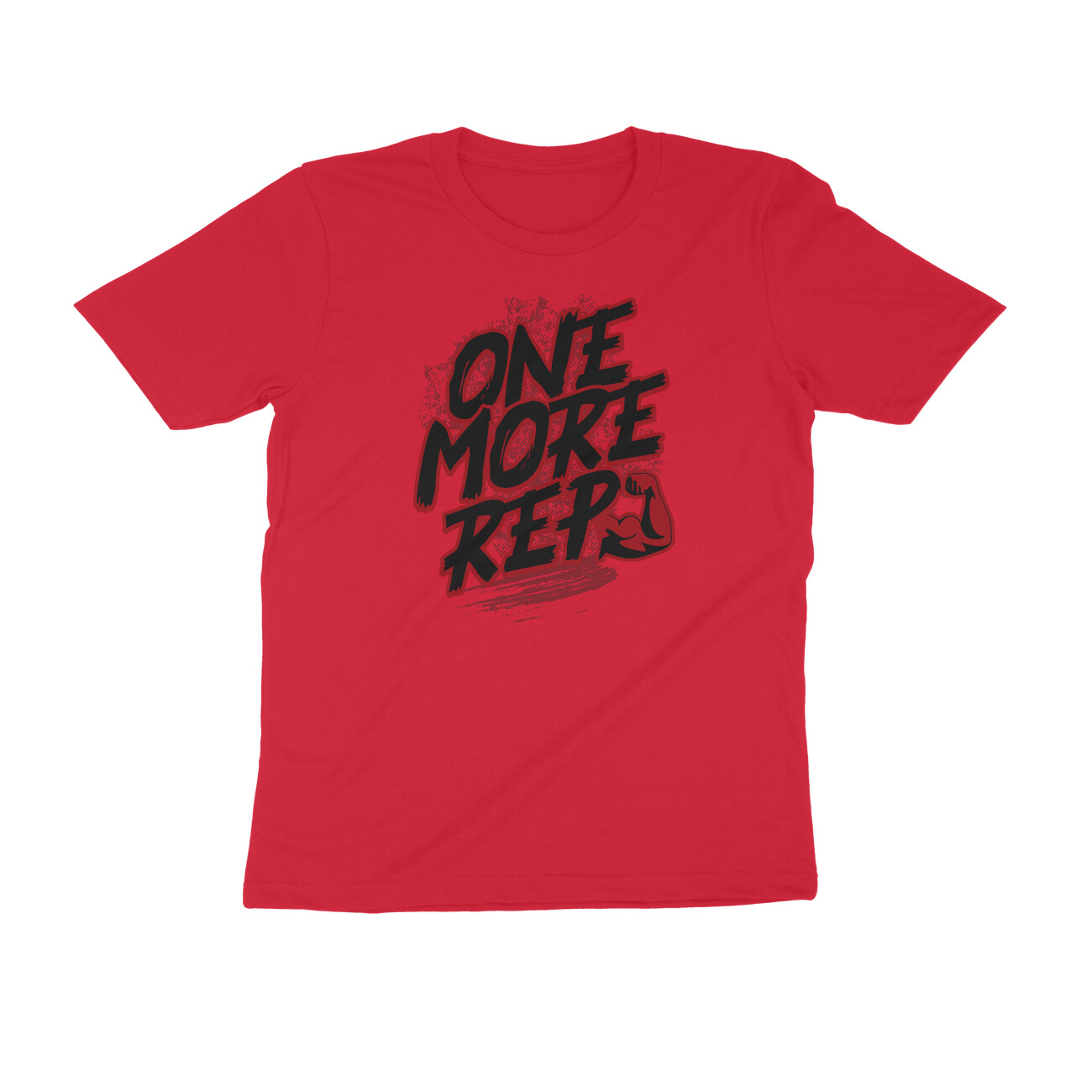 One More Rep T-Shirt | Gym Motivation Cotton Tee for Men & Women India 💪👕 One More Rep T-Shirt | Gym Motivation Cotton Tee for Men & Women India 💪👕 - Image 4