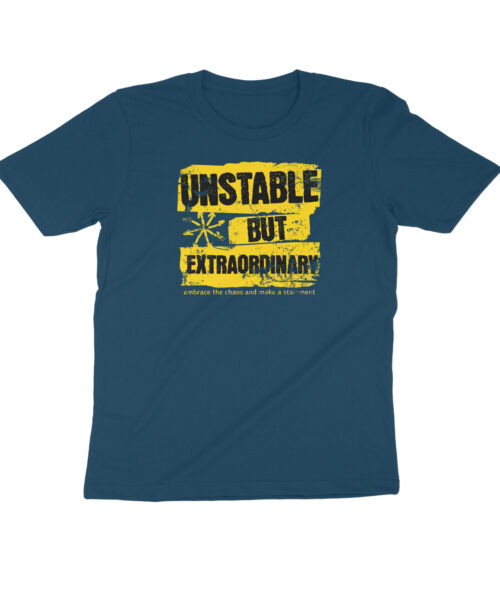 Shop the Best Funny and Sarcastic T-shirts for Men and Women at Manmarzee – The Ultimate Online T-shirt Store in India Unstable But Extraordinary T-Shirt | Funny Quirky Cotton Tee for Men & Women India 👕✨