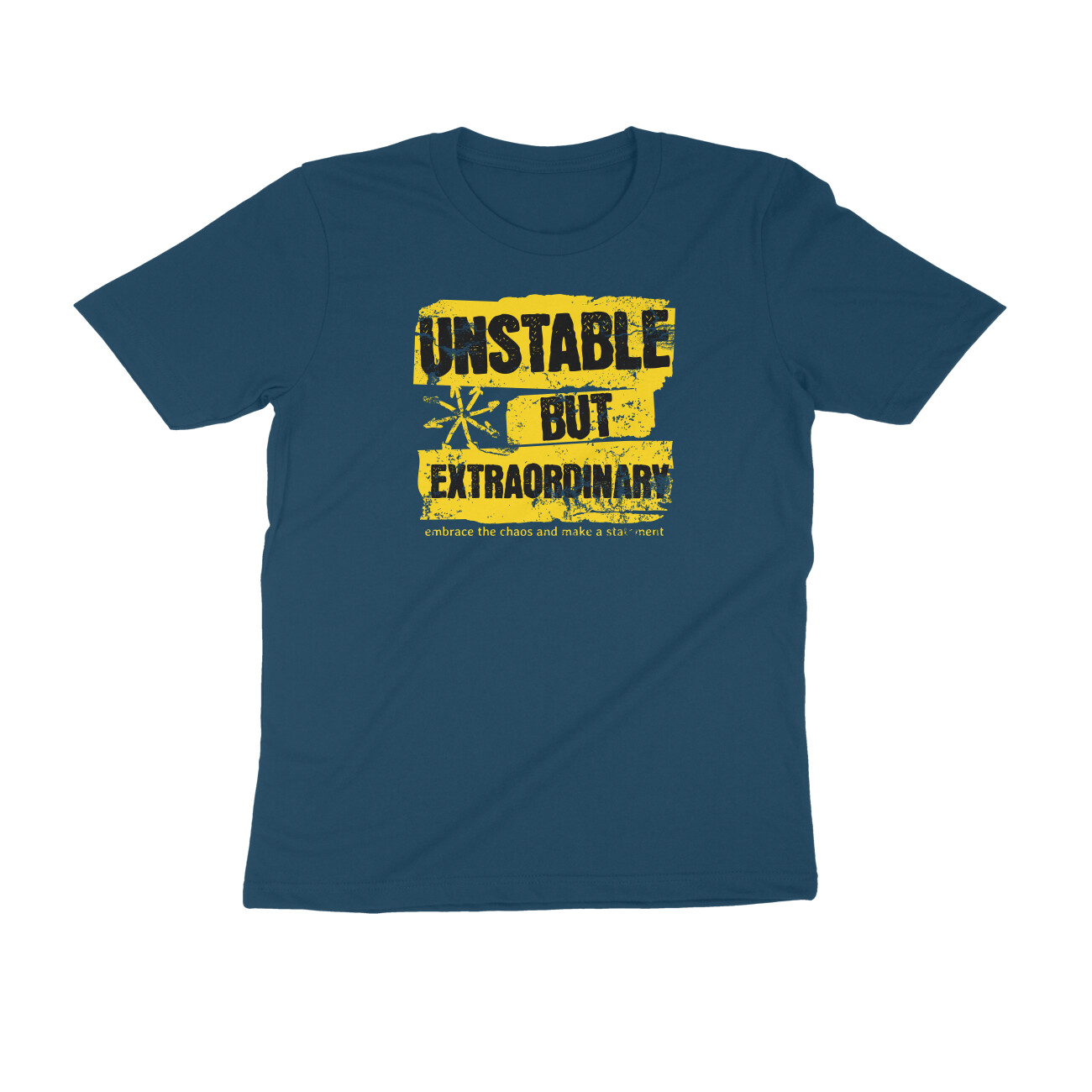 Unstable But Extraordinary T-Shirt | Funny Quirky Cotton Tee for Men & Women India 👕✨ Unstable But Extraordinary T-Shirt | Funny Quirky Cotton Tee for Men & Women India 👕✨