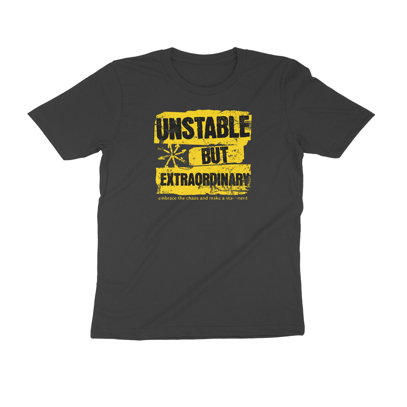 Unstable But Extraordinary T-Shirt | Funny Quirky Cotton Tee for Men & Women India 👕✨ Unstable But Extraordinary T-Shirt | Funny Quirky Cotton Tee for Men & Women India 👕✨ - Image 2