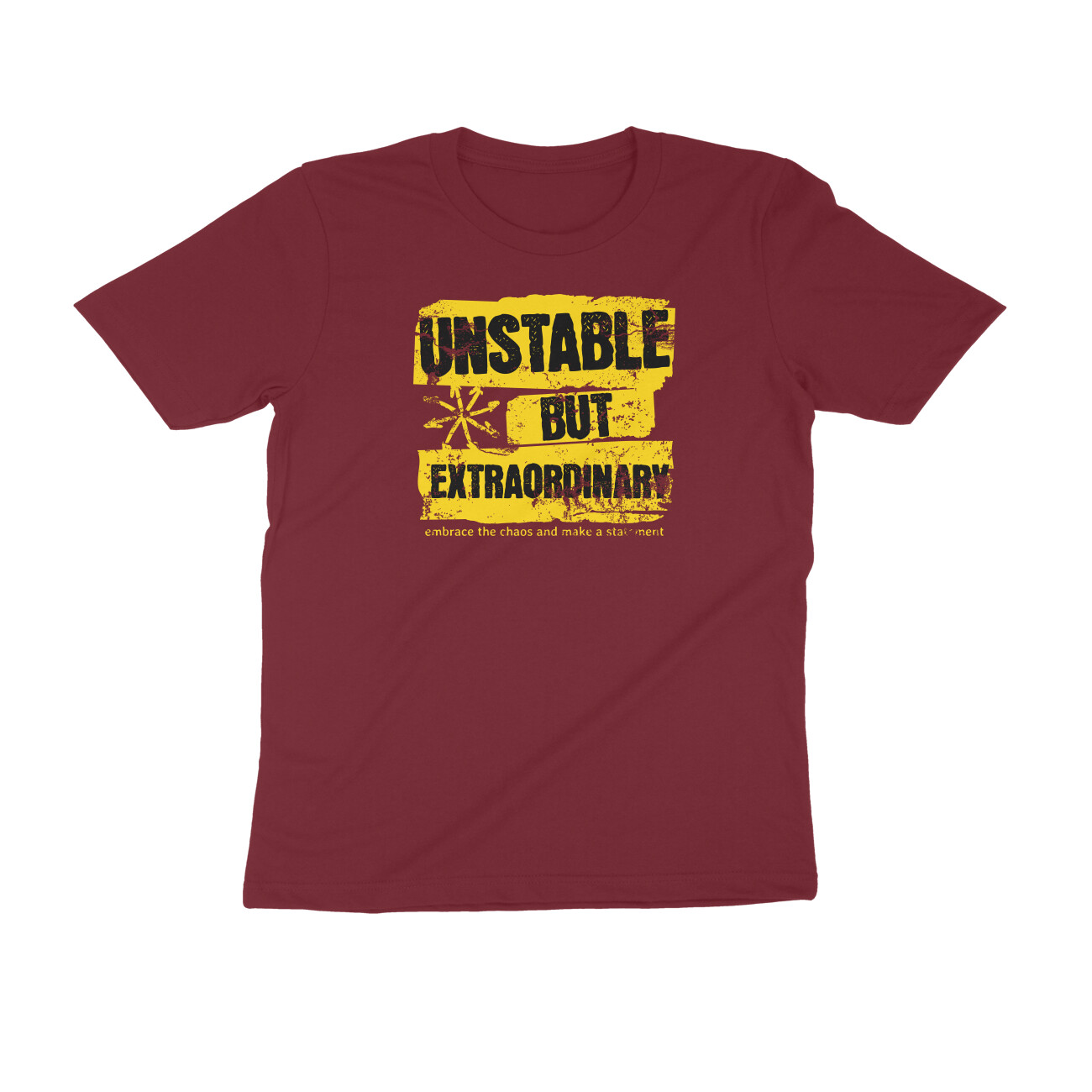 Unstable But Extraordinary T-Shirt | Funny Quirky Cotton Tee for Men & Women India 👕✨ Unstable But Extraordinary T-Shirt | Funny Quirky Cotton Tee for Men & Women India 👕✨ - Image 4