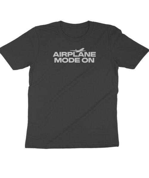 Shop the Best Funny and Sarcastic T-shirts for Men and Women at Manmarzee – The Ultimate Online T-shirt Store in India Airplane Mode On T-Shirt | Funny Travel Cotton Graphic Tee for Men & Women India 👕✈️