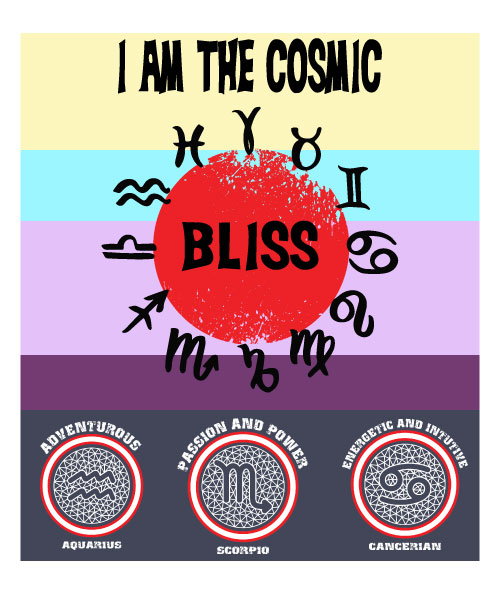 Zodiac Signs T-Shirt India